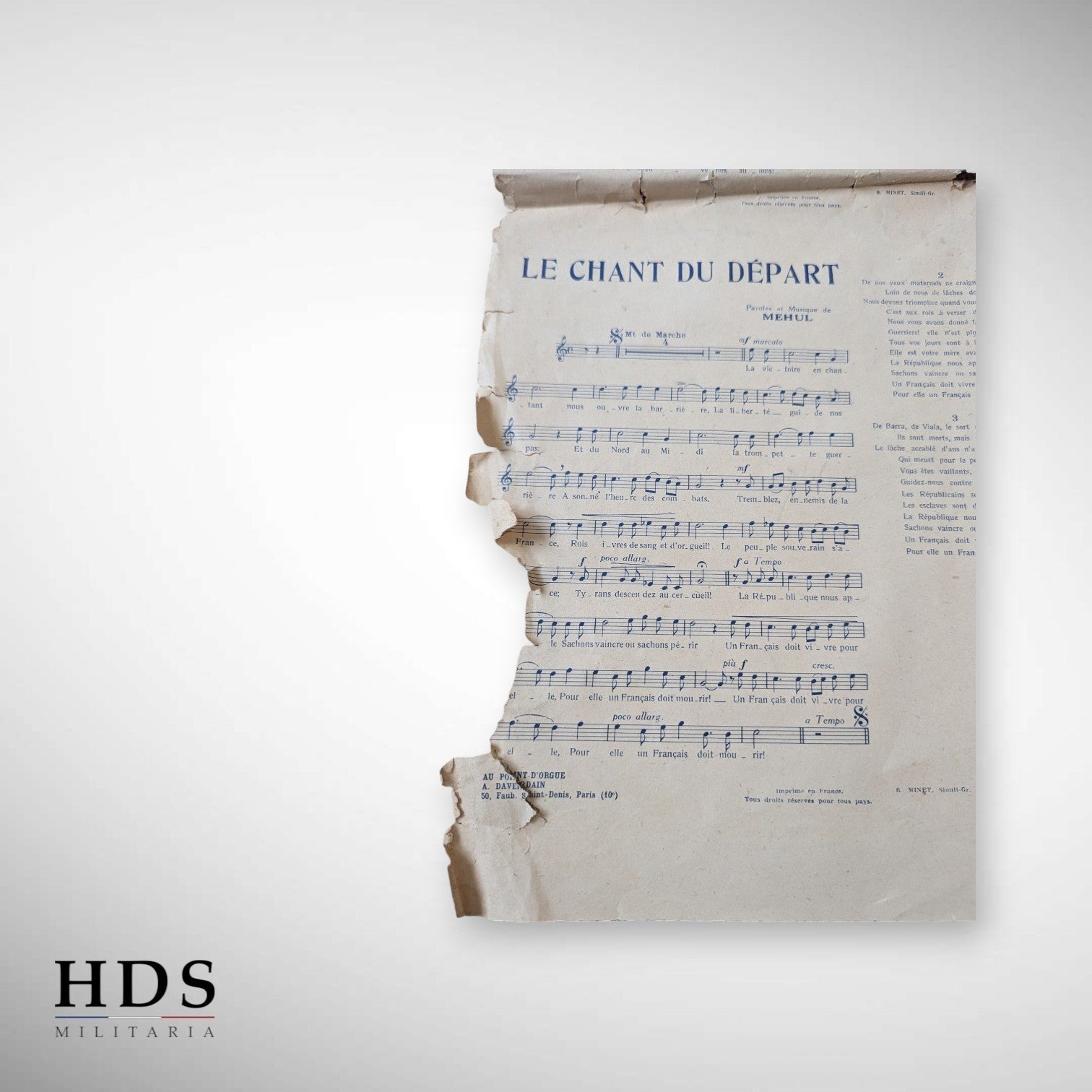 Affiche chants Libération FFI ww2