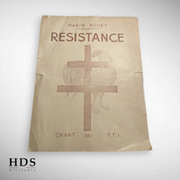 Partition chant des FFI résistance ww2