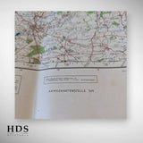 Carte allemande ww2 bataille d'Angleterre