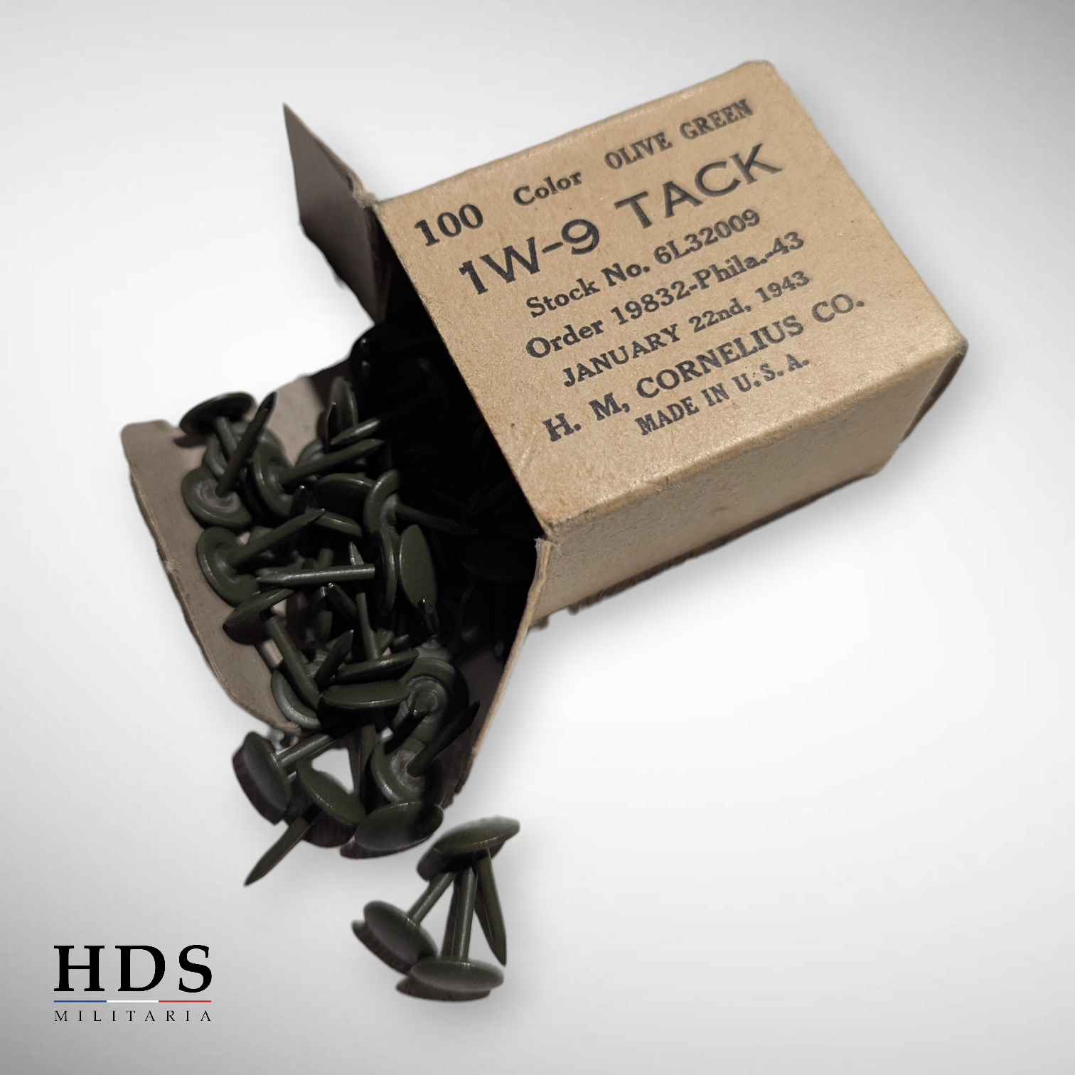 Boîte de punaises US ww2 1943