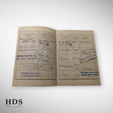 German ww2 DRK Arbeitsbuch booklet