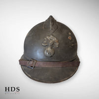 Casque Adrian m15 infanterie ww1 complet