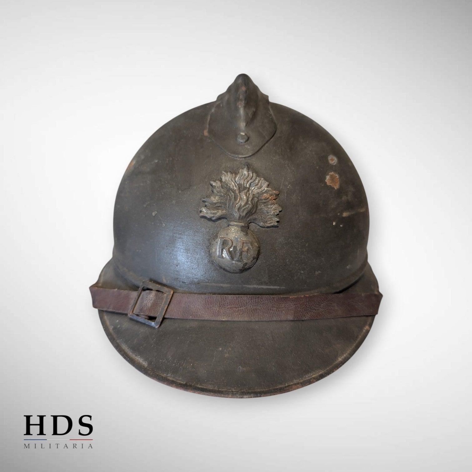 Casque Adrian m15 infanterie ww1 complet