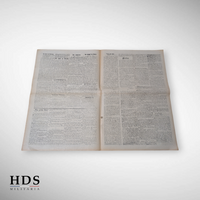 Journal Allemand Alsacien Noël 1914 Guebwiller