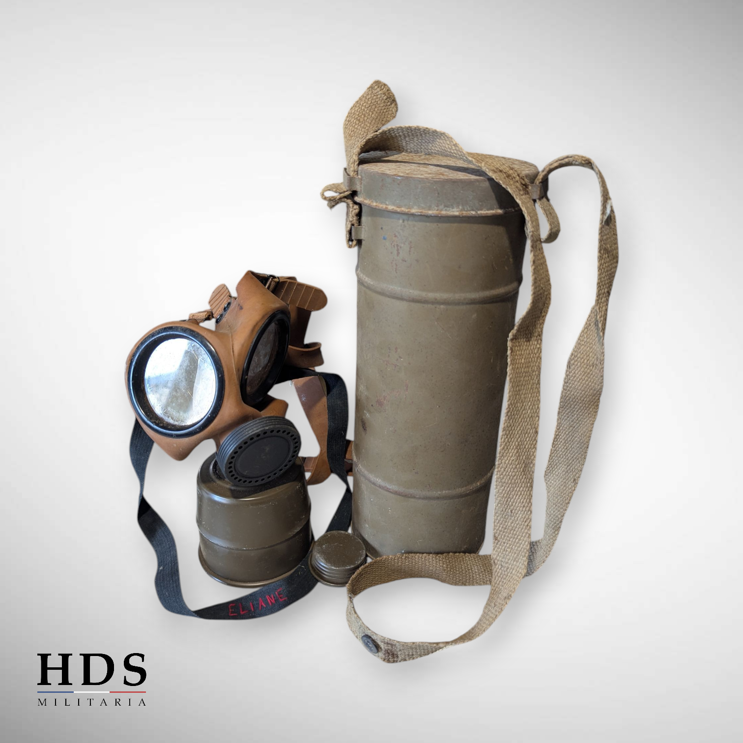 Masque à gaz DP France 40 ww2