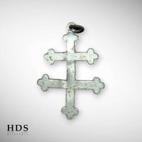 Breloque Libération ww2 pendentif Croix de Lorraine