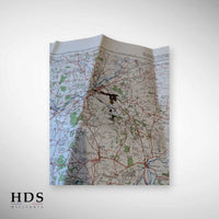 Carte allemande ww2 bataille d'Angleterre
