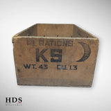 Caisse ration KS US ww2 1944