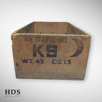 Caisse ration KS US ww2 1944