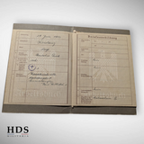 German ww2 Arbeitsbuch booklet