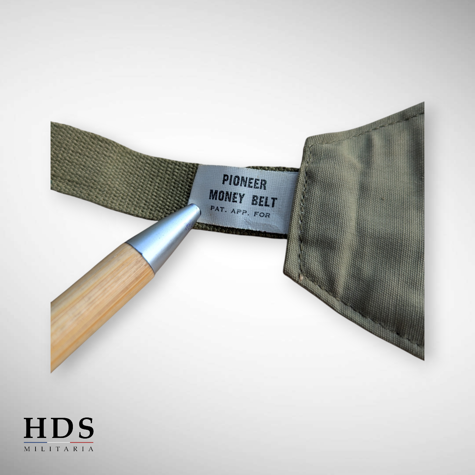 Ceinture porte monnaie US ww2
