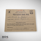 US WW2 ration tickets