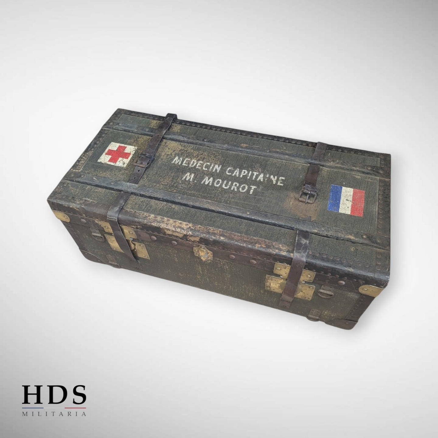 Caisse médecin capitaine France 40 ww2