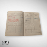 DAF booklet + Arbeitsbuch Elsenheim Alsace ww2