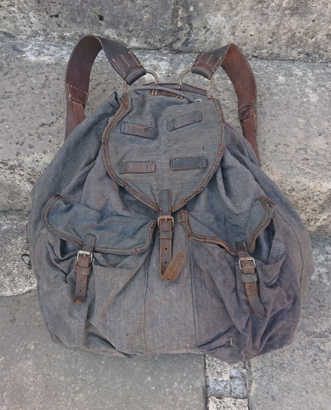 militaria : Sac à dos luftwaffe 1942 / luftwaffe backpack ww2