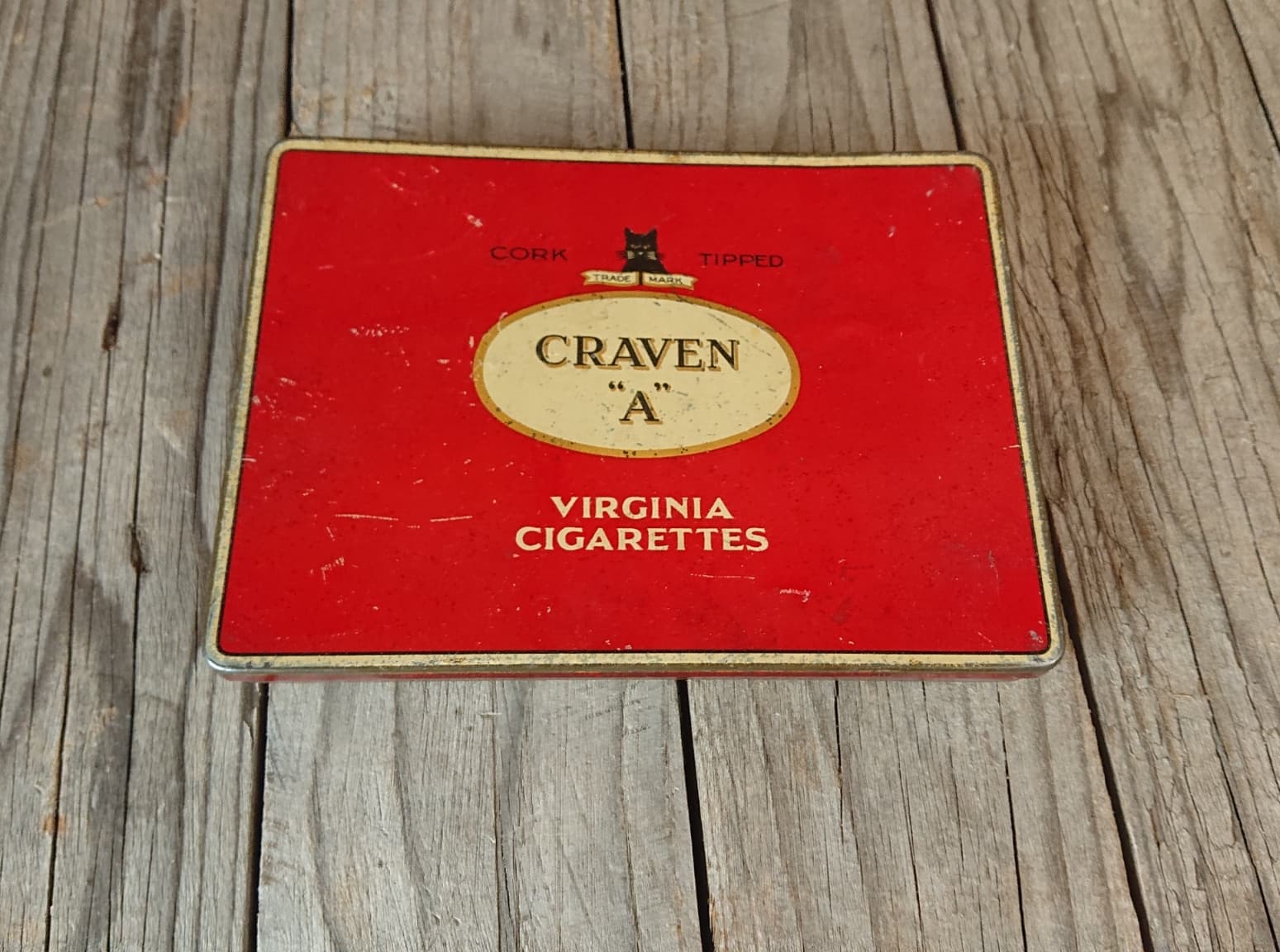 militaria : Boîte cigarettes Craven A  / Craven A cigarette box