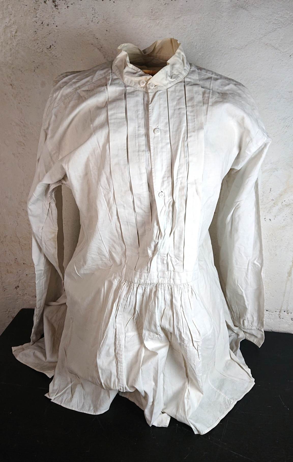 militaria : Chemise homme 1900-10 / Men's shirt 1900-10's