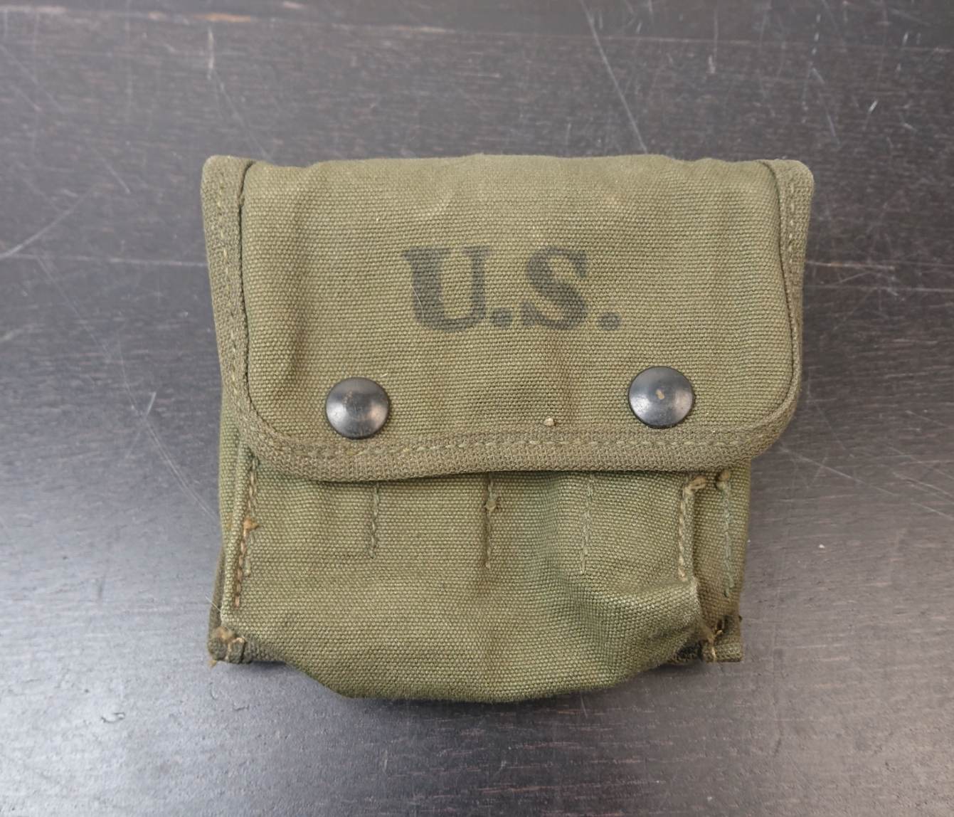militaria : Pochette pansement USMC 1944 / ww2 jungle medic pouch