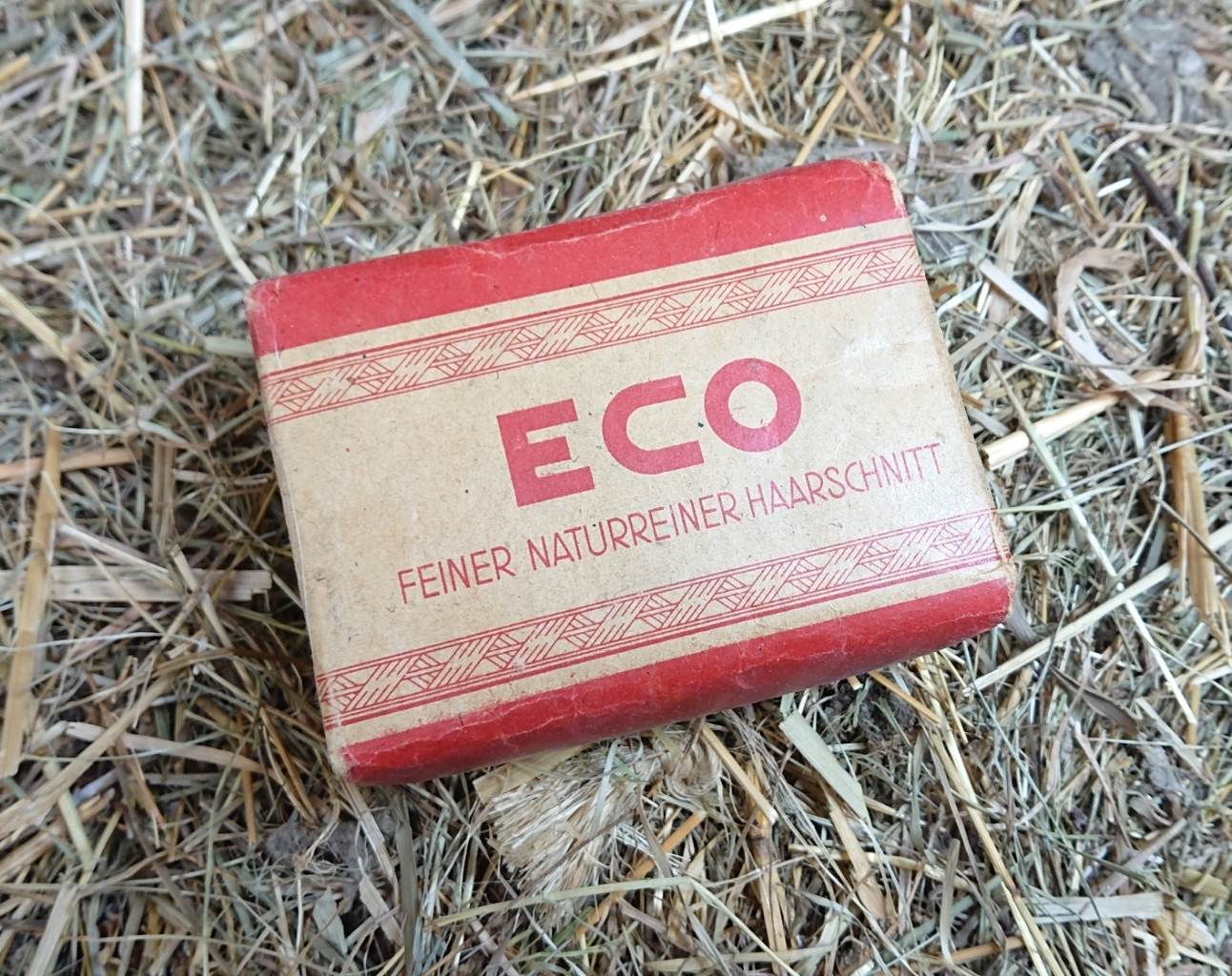 militaria : Paquet de tabac Allemand Eco / Packet of German ww2 tobacco