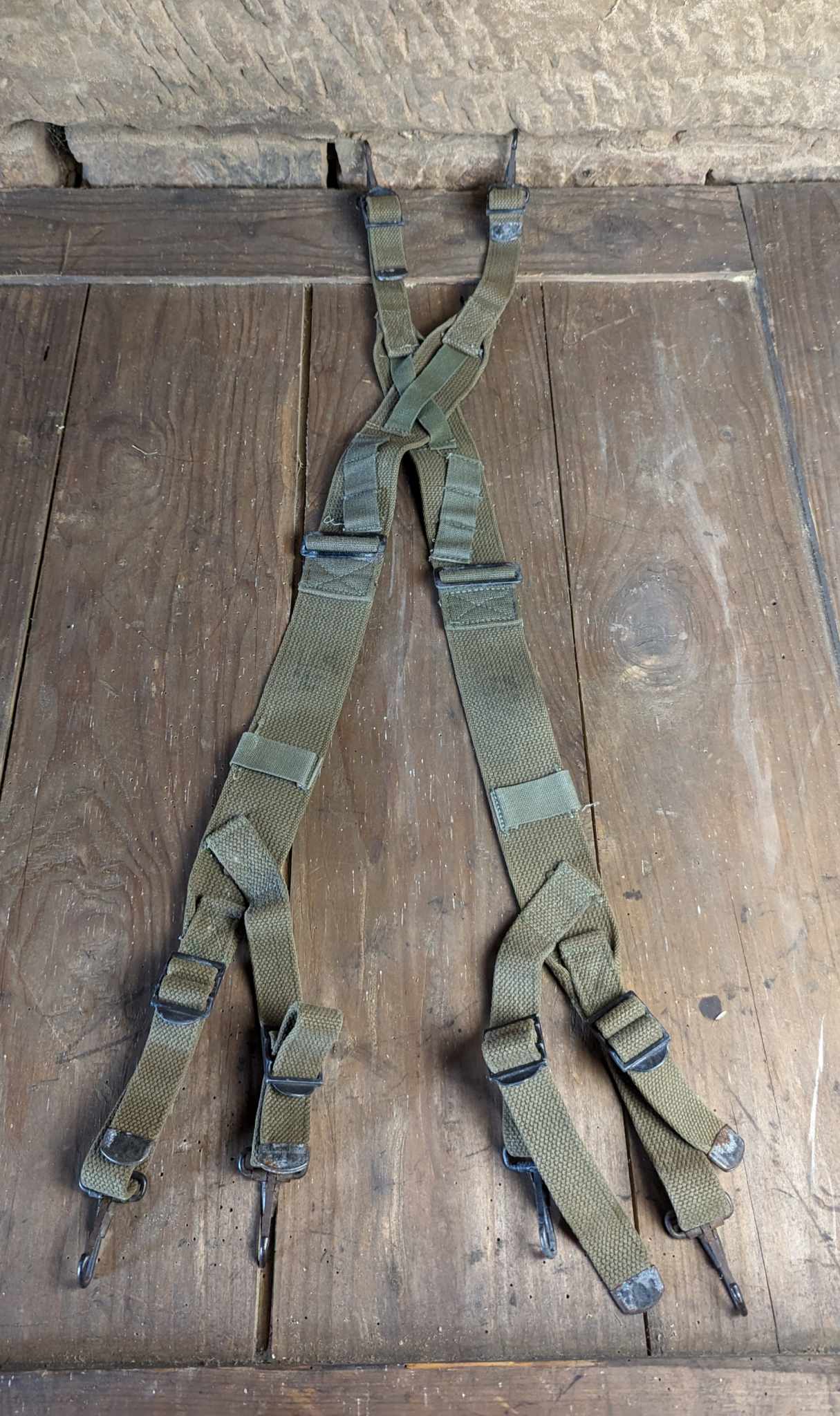 militaria : Brelage US m44 / ww2 US m44 shoulder strap
