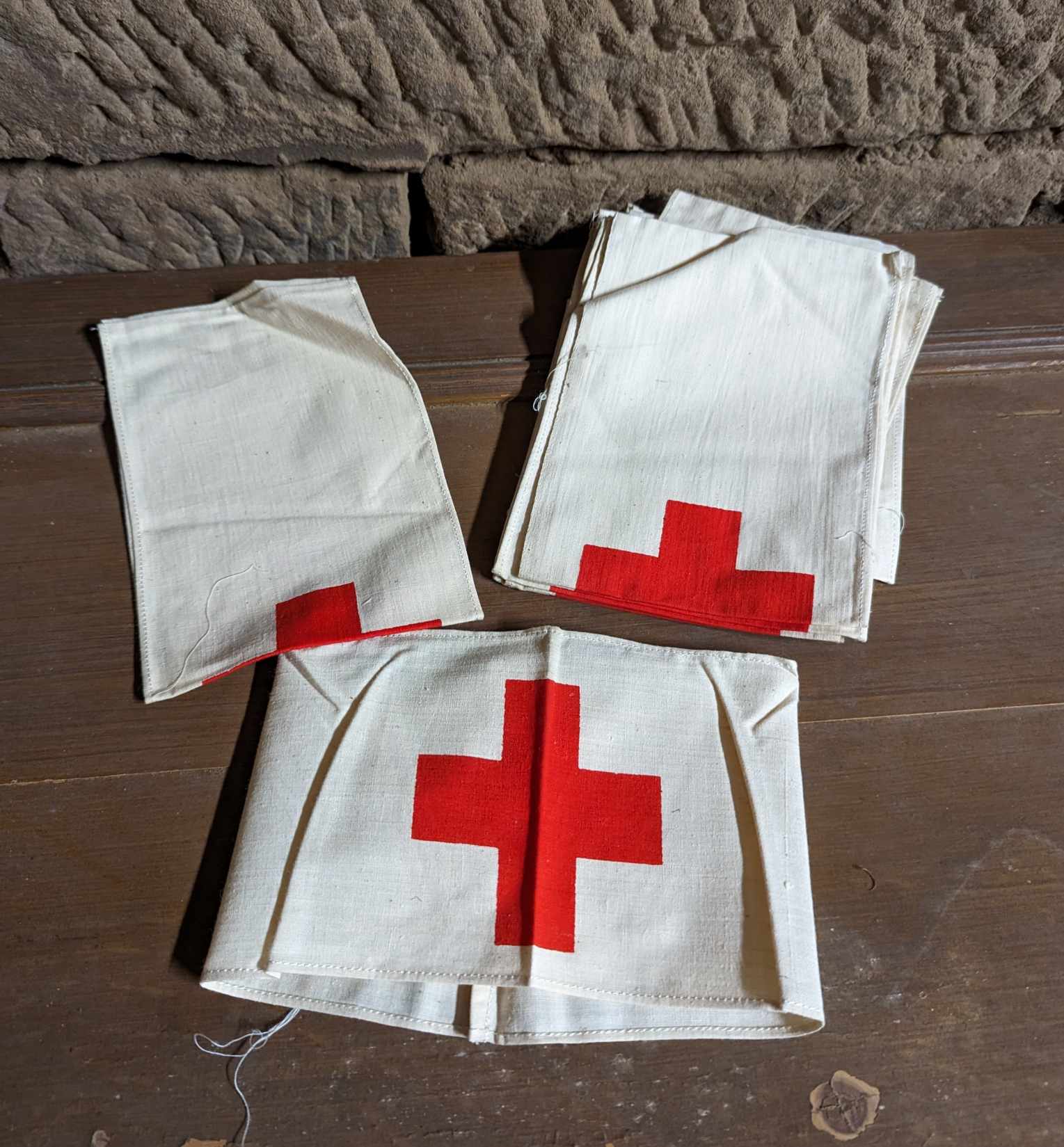 militaria : Brassard Croix Rouge allemand / ww2 german red cross armband