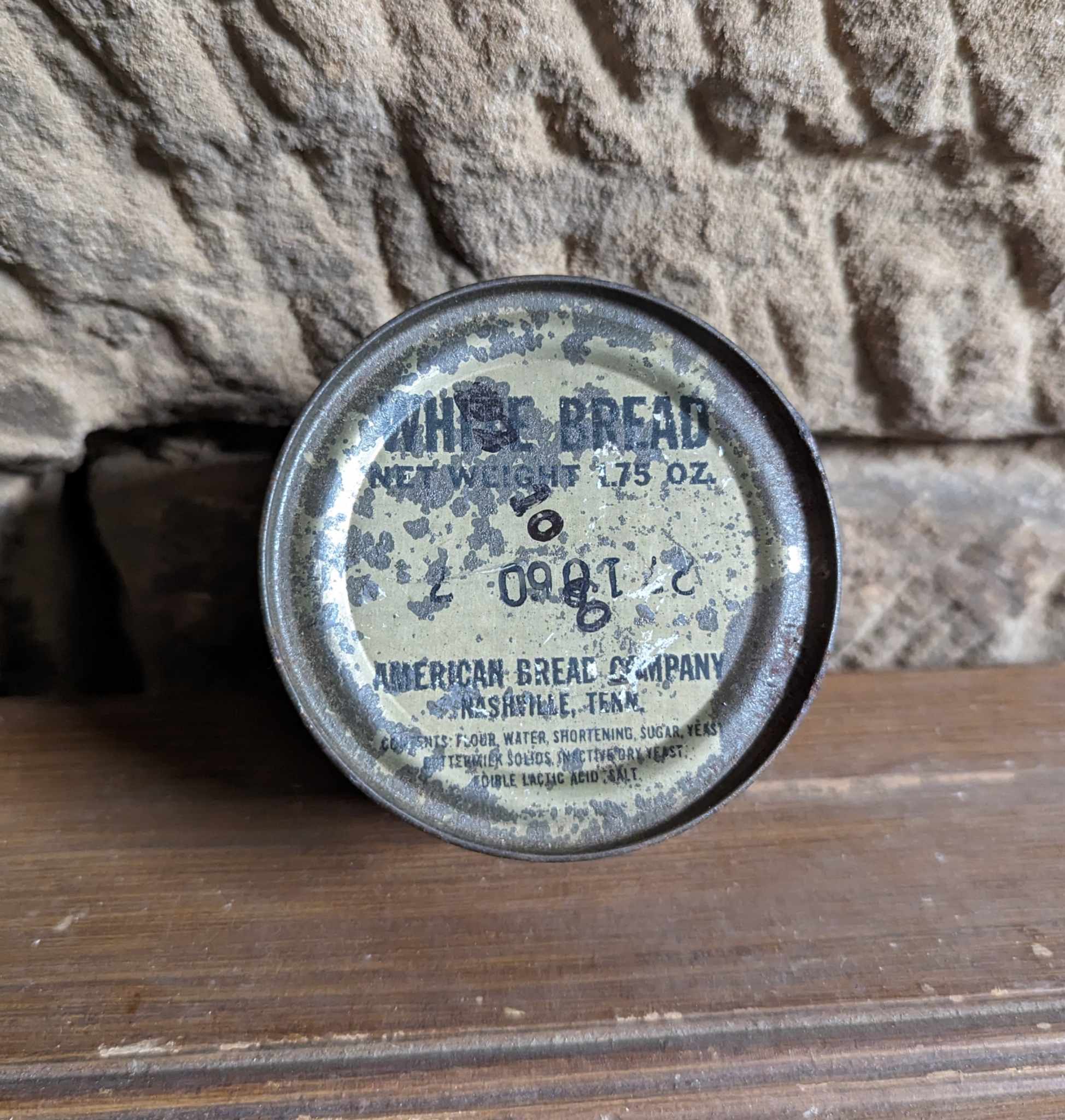 militaria : Ration US Vietnam / 1950's US army ration can