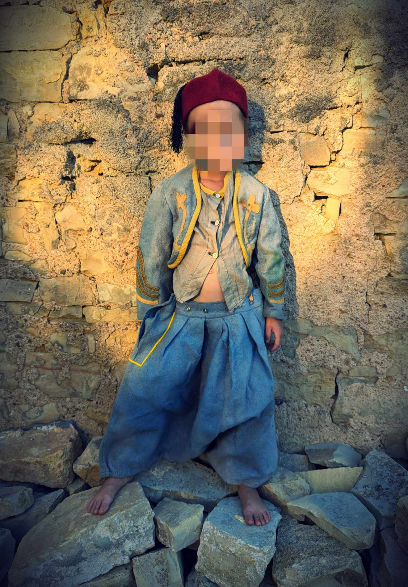 militaria : Panoplie enfant Régiment Tirailleur Algérien / ww1 children's outfit RTA