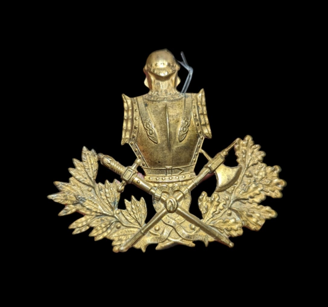 militaria : Insigne de Shako du Génie / Shako's Badge of Engineering ww1