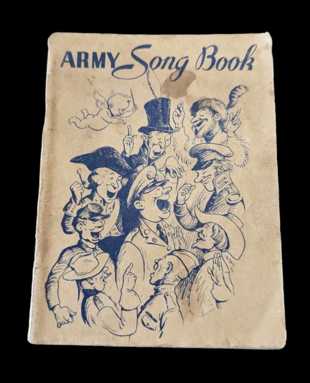 militaria : Livret de chants US ww2 / Army song book 1941