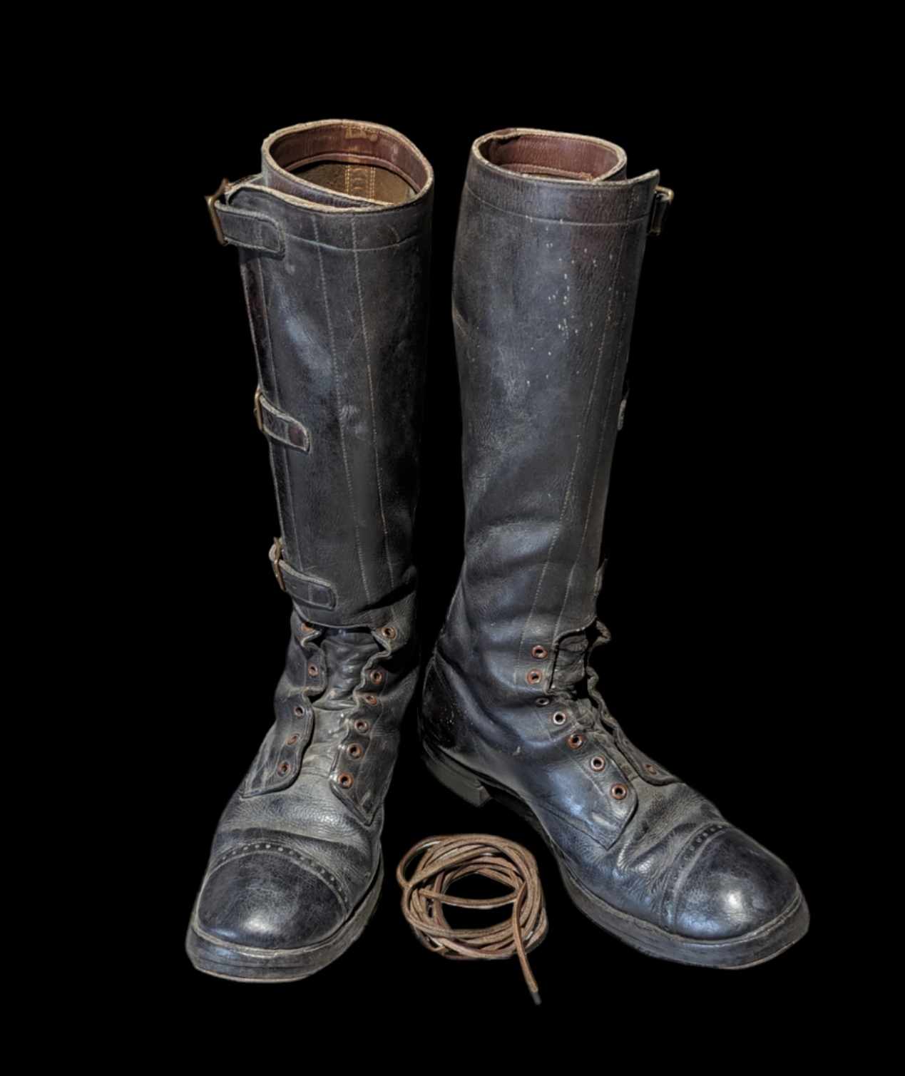 militaria : Bottes de cavalerie US ww2 m1940 / US cavalry boots ww2 1942