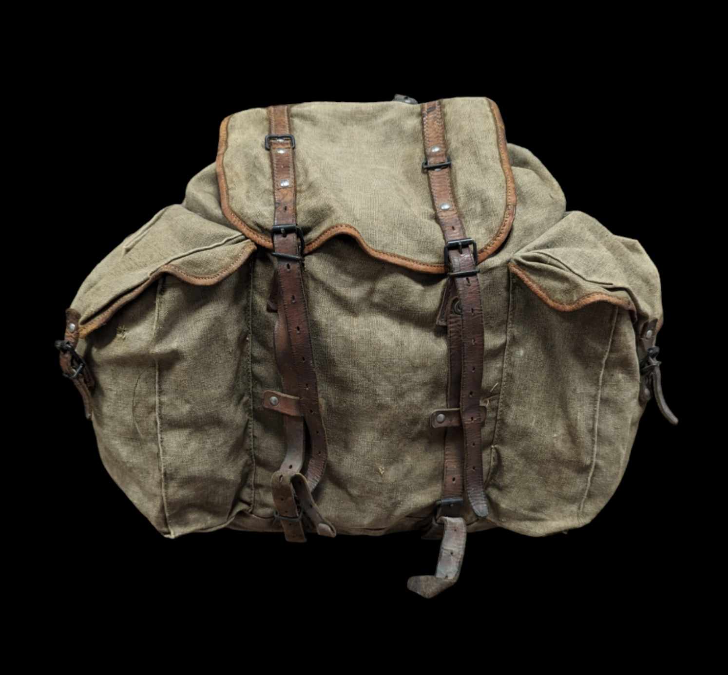 militaria : sac à dos armée Française 1957 Algérie / French army backpack 1957