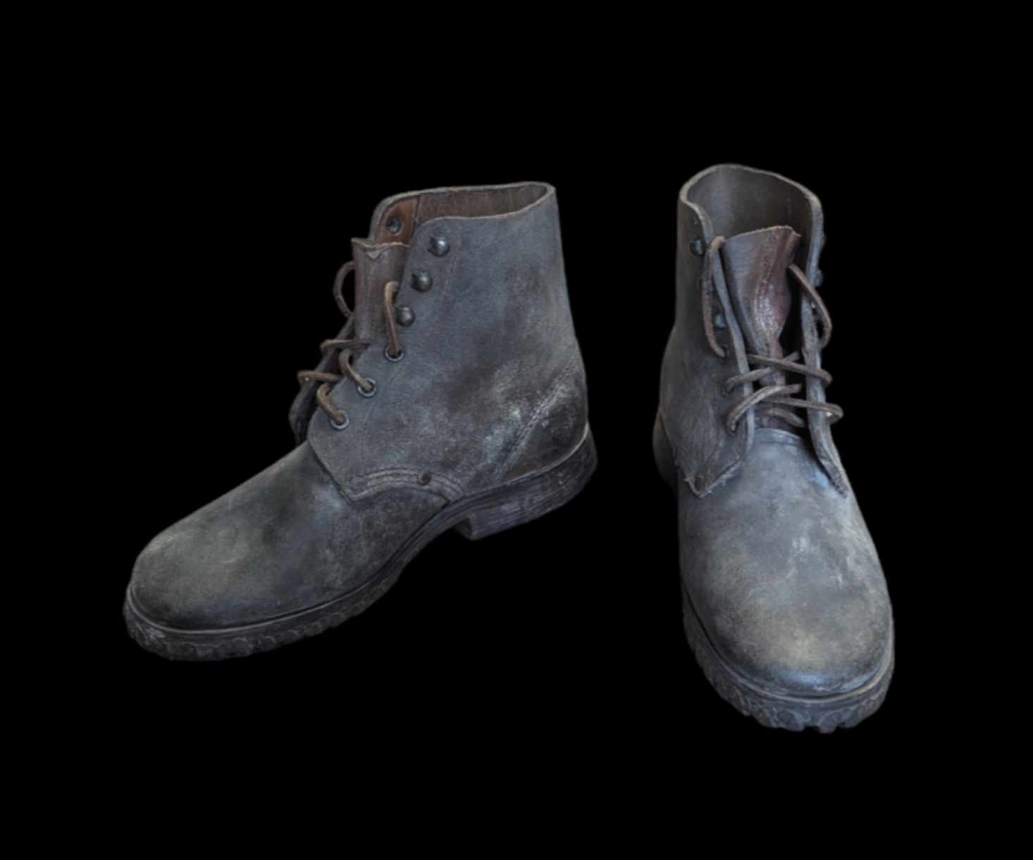 militaria : Brodequins m45 fabrication Allemande / German made m45 boots