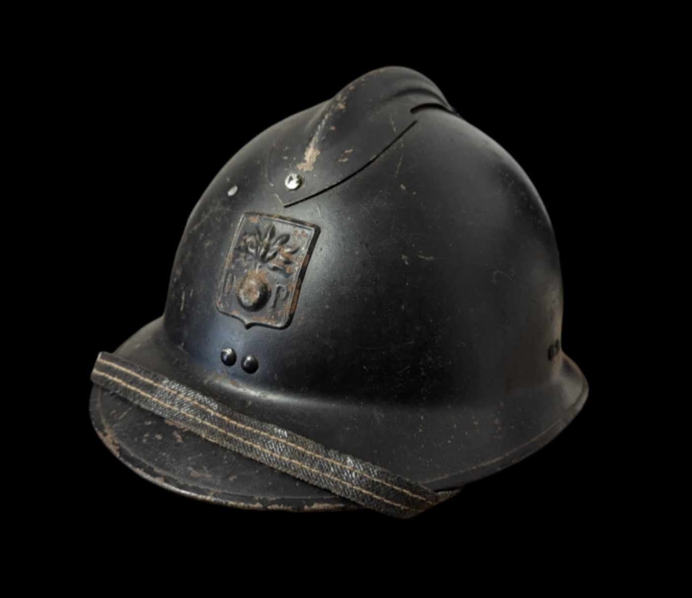 militaria : Casque Adrian m26 Défense Passive / French ww2 DP helmet