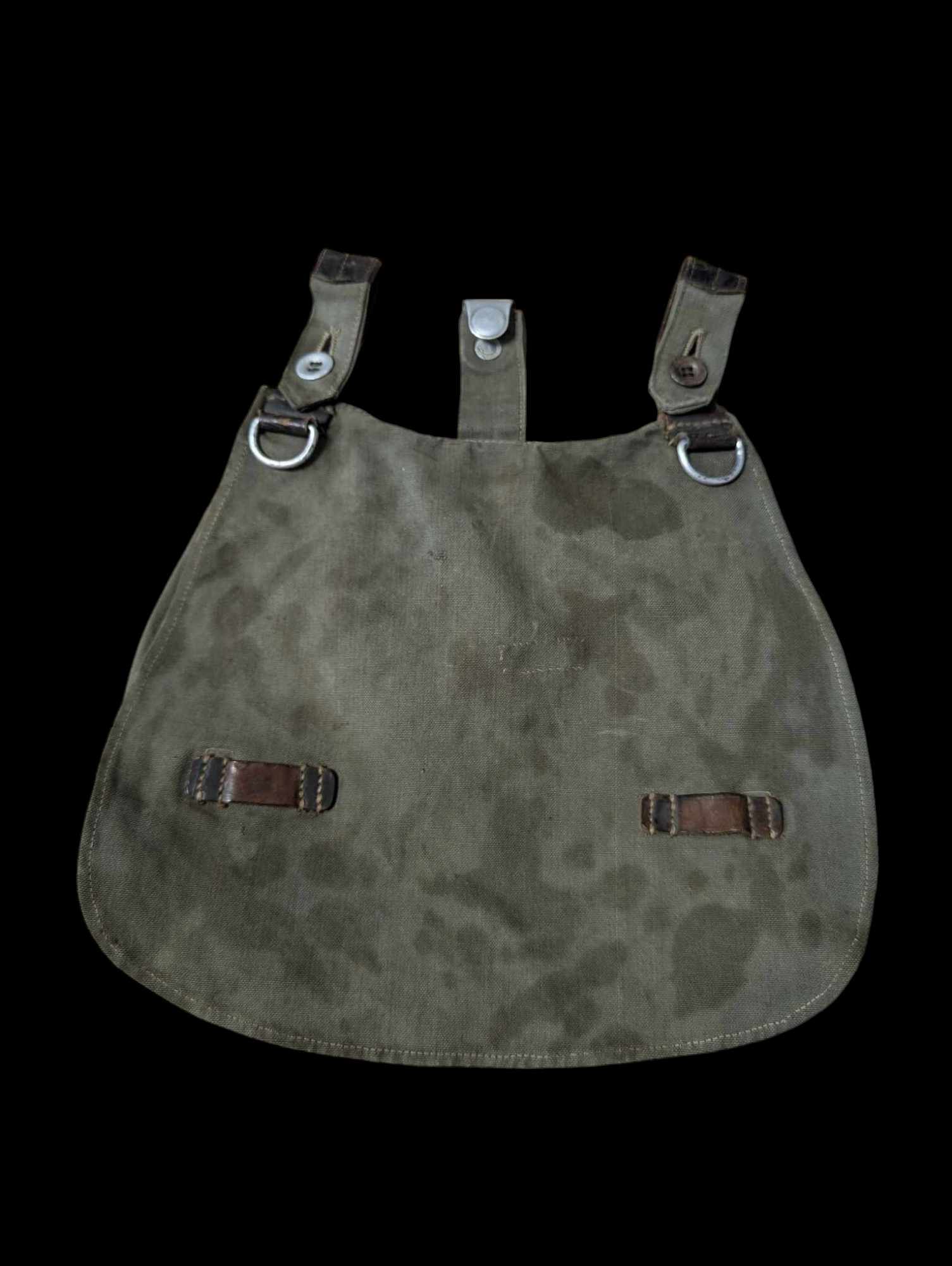 militaria : Sac à pain Allemand ww2 précoce nominatif / German bread bag Mint