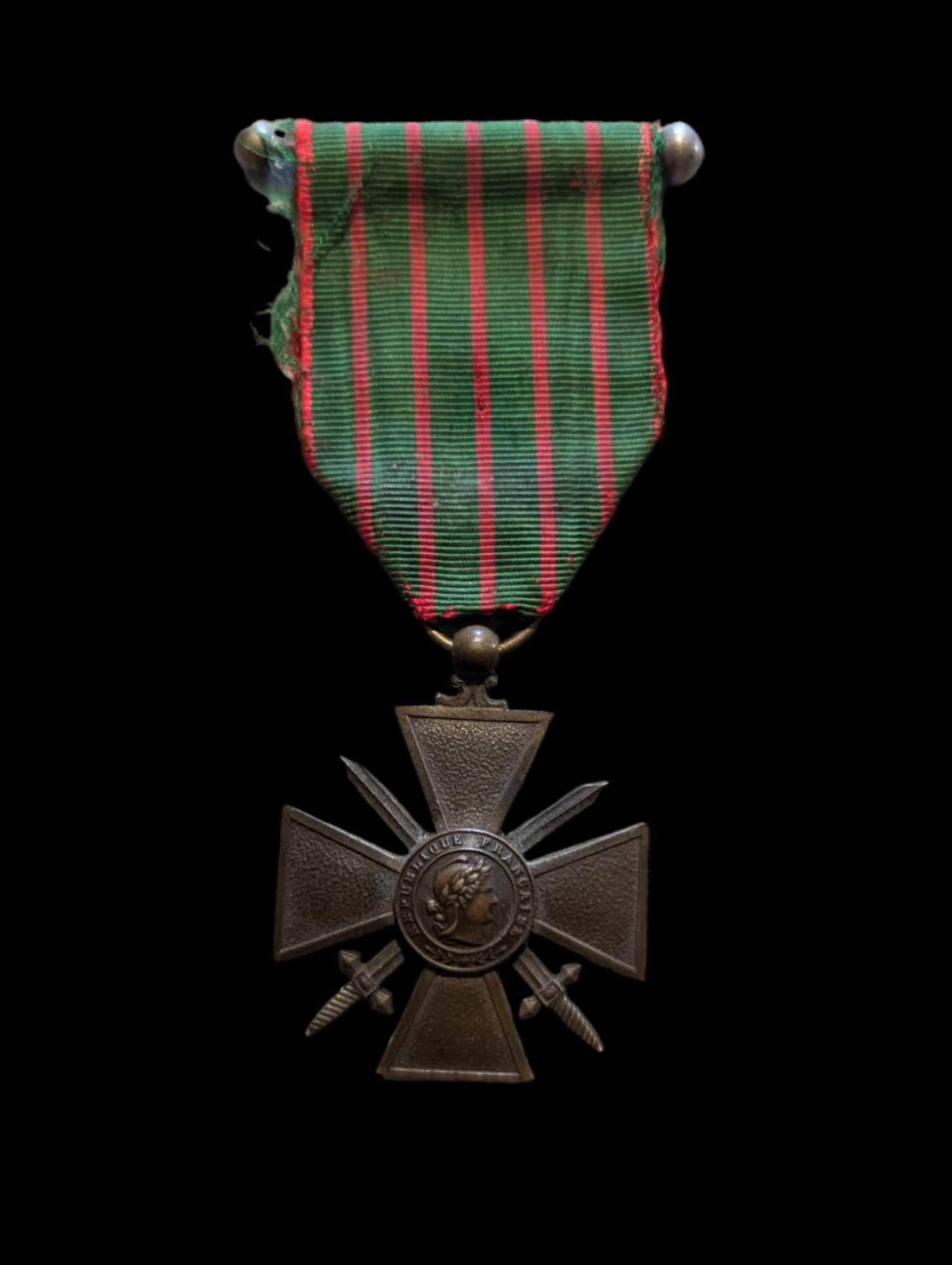 militaria : Médaille croix de guerre 1914-16 /  War Cross Medal ww1