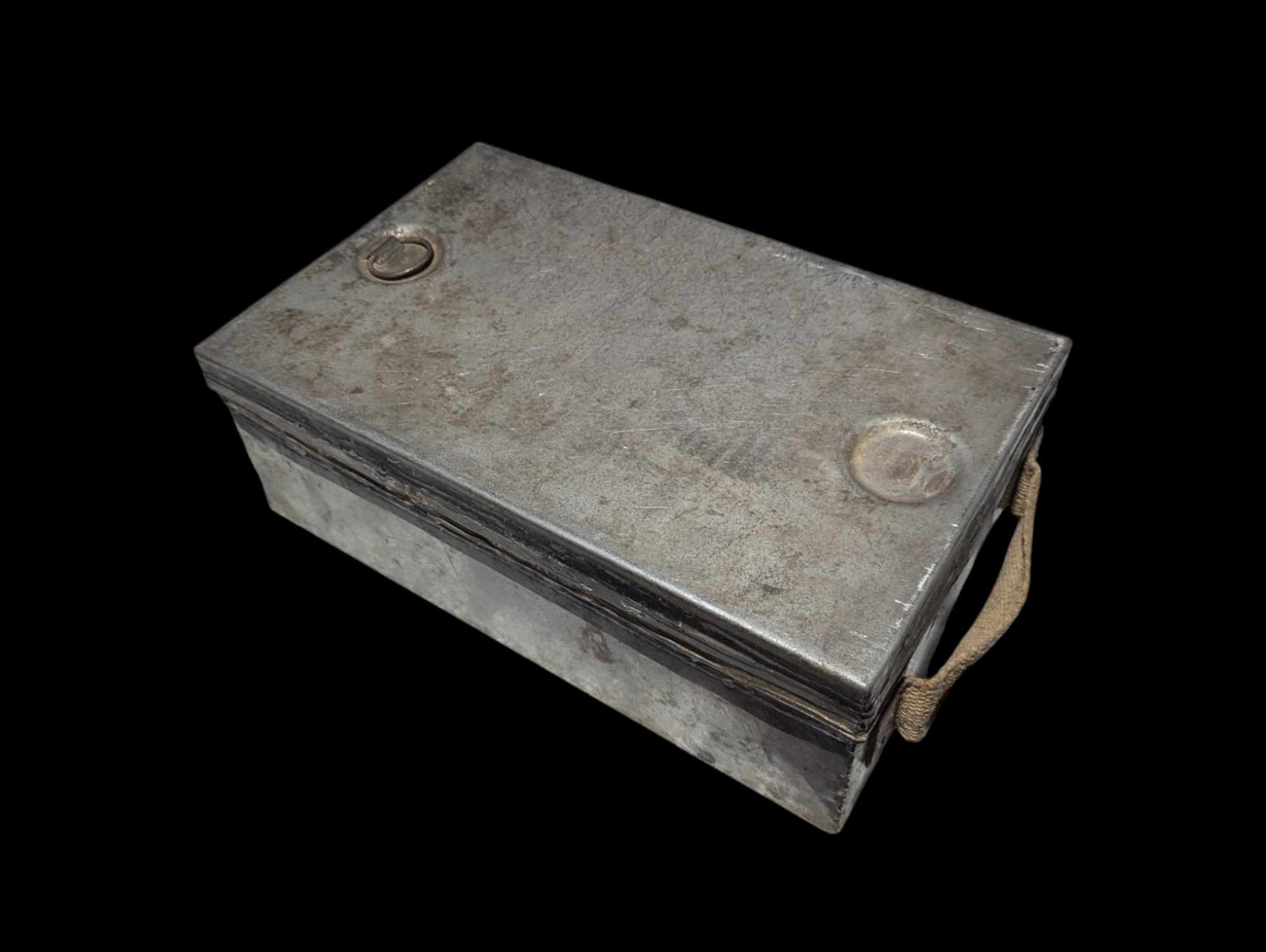 militaria : Caisse bouchon allumeurs France 40 / French ww2 ammunition box