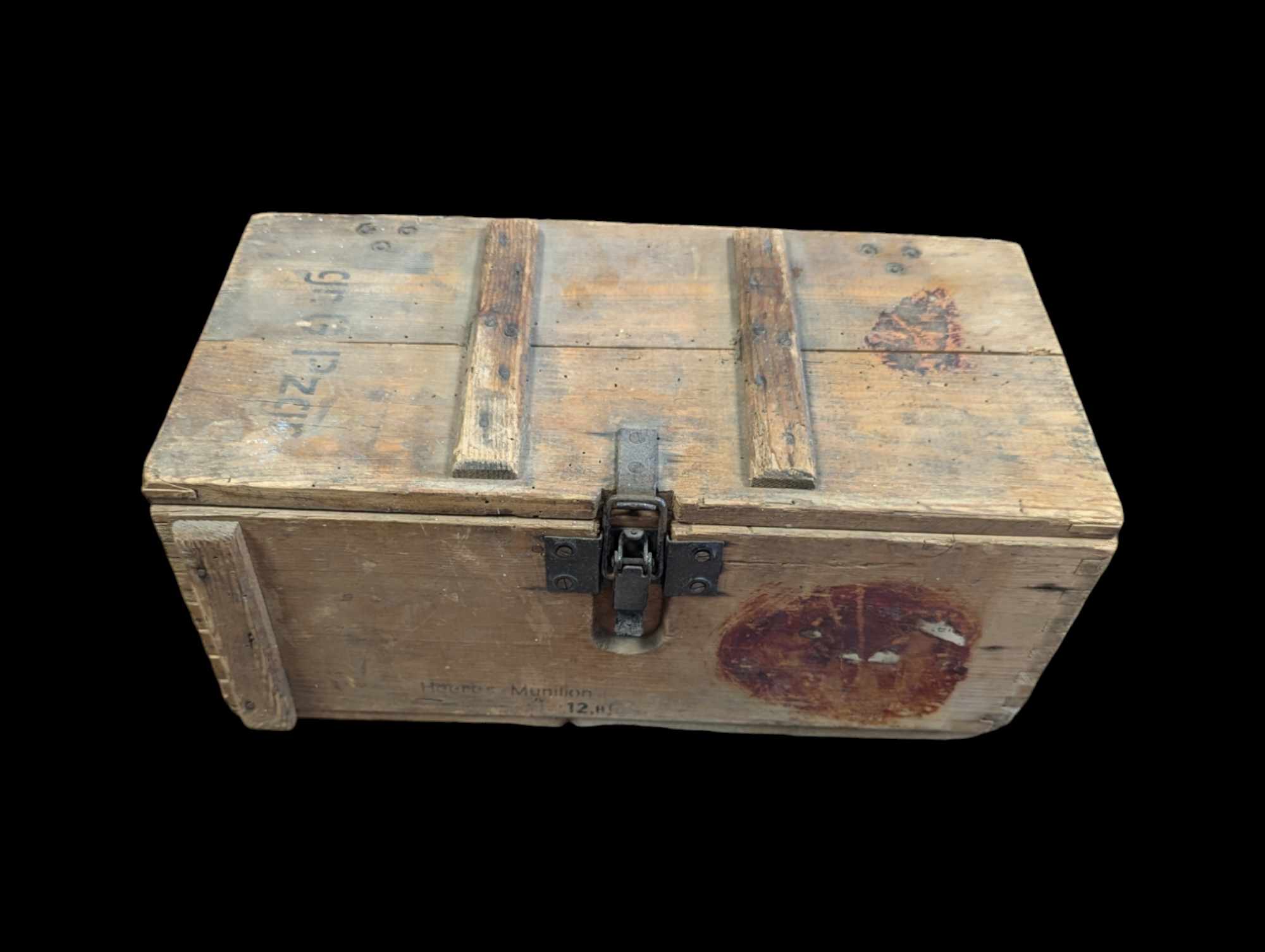 militaria : Caisse Grenade anti char ww2 / German Anti-Tank Grenade Box