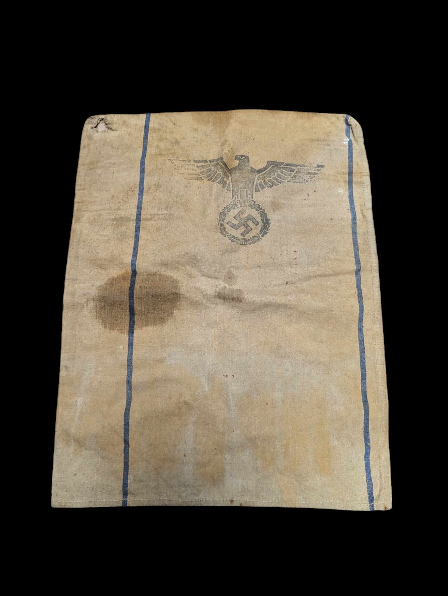 militaria : Sac à farine allemand ww2 / German flour bag