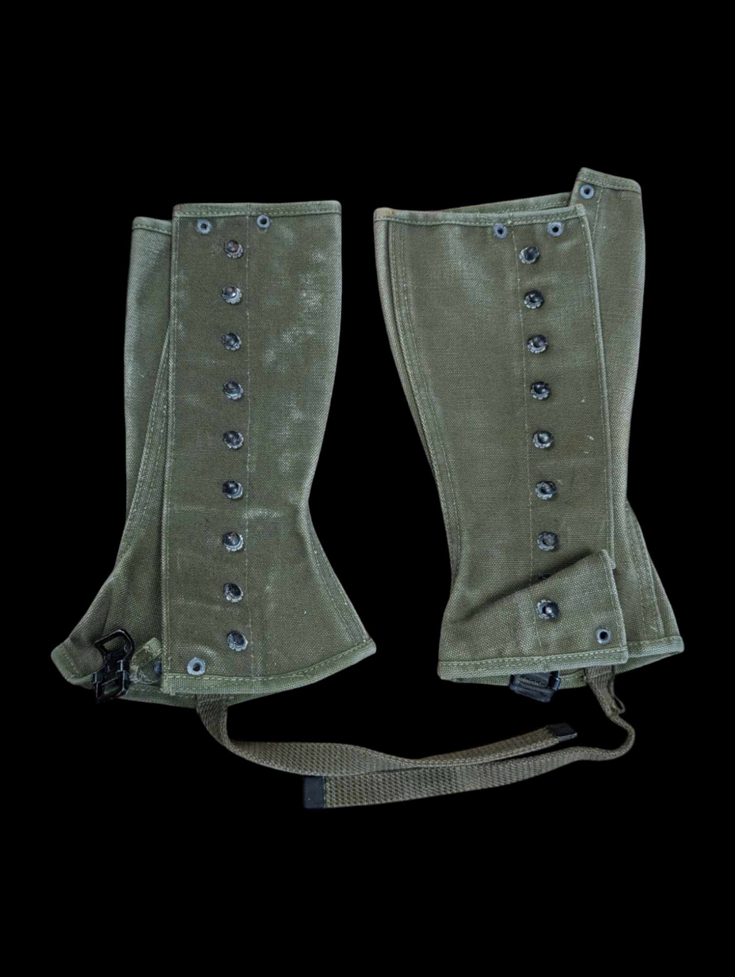 militaria : Paire de guêtres US ww2 1R 1944 / Pair of US 1R leggings