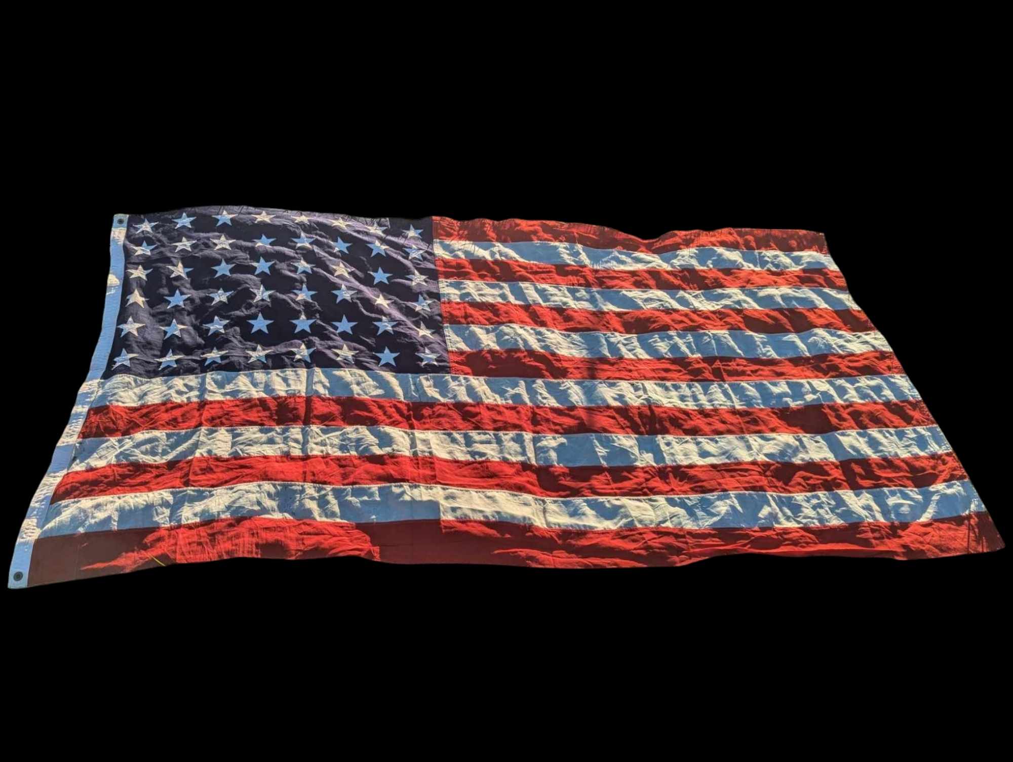 militaria : Drapeau US ww2 48 étoiles / ww2 US flag 48 stars