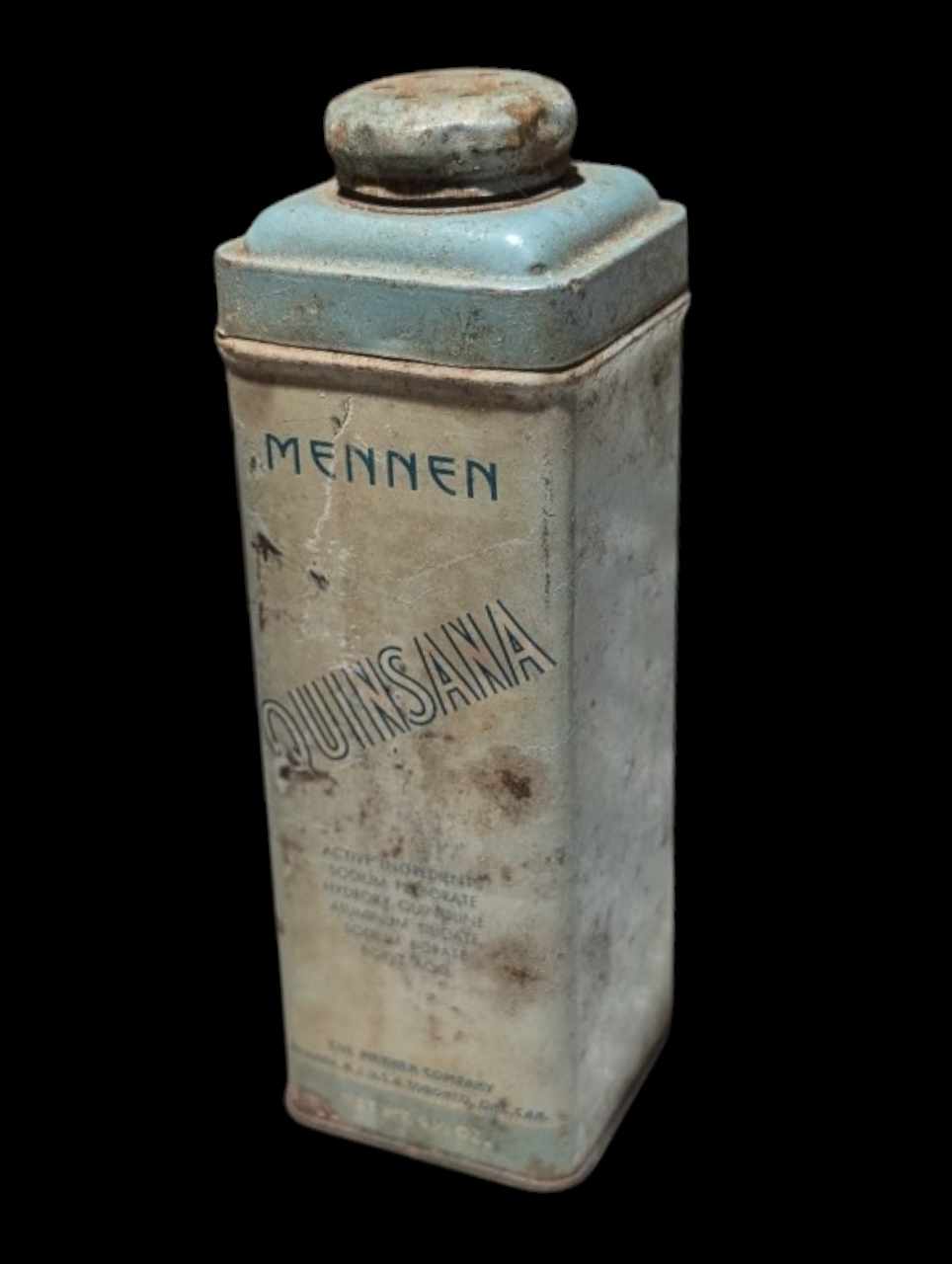 militaria : Poudre talc Mennen US ww2 / Mennen US ww2 talcum powder