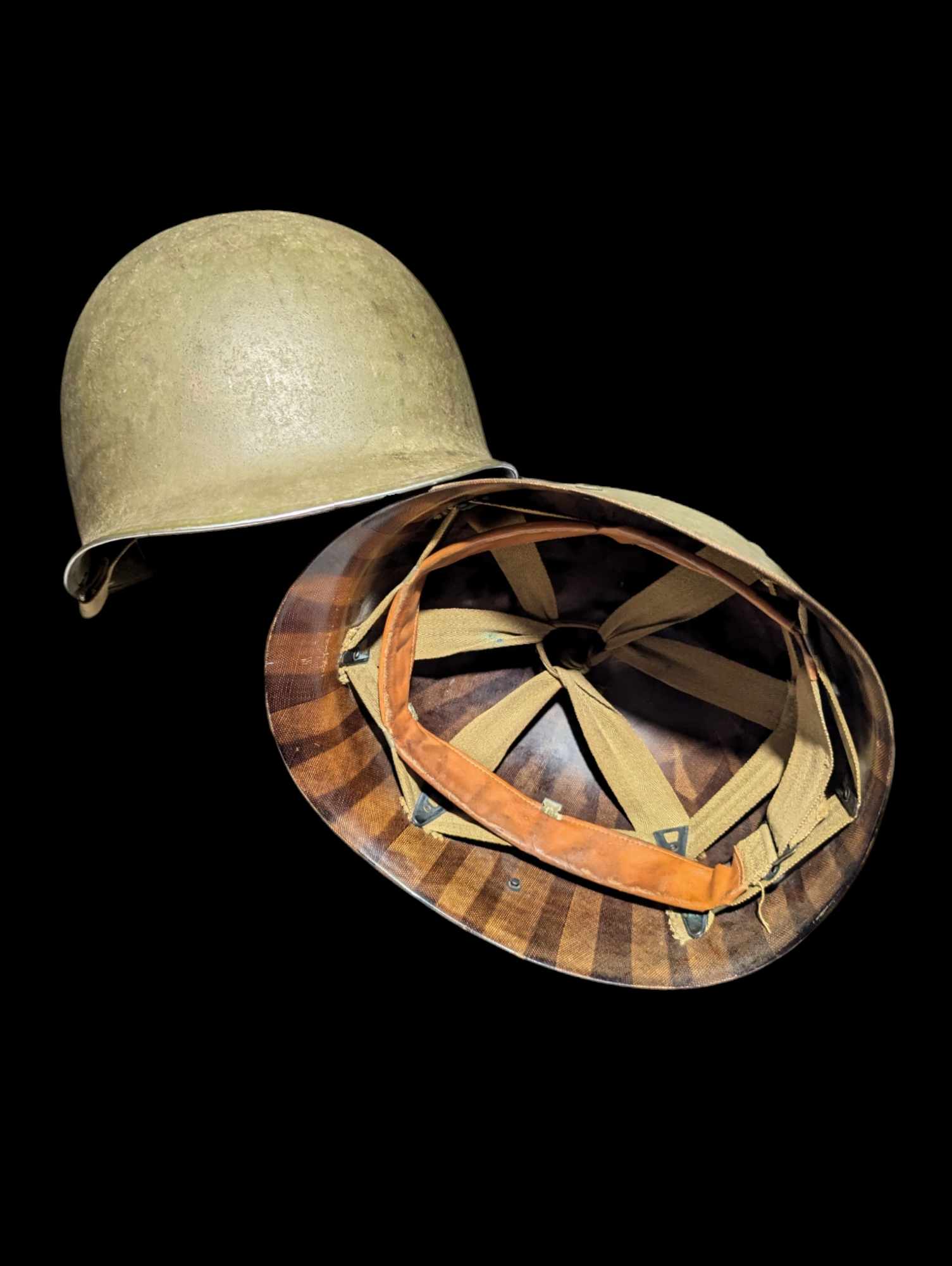 militaria : Casque US M1 complet McCord Firestone / US ww2 helmet