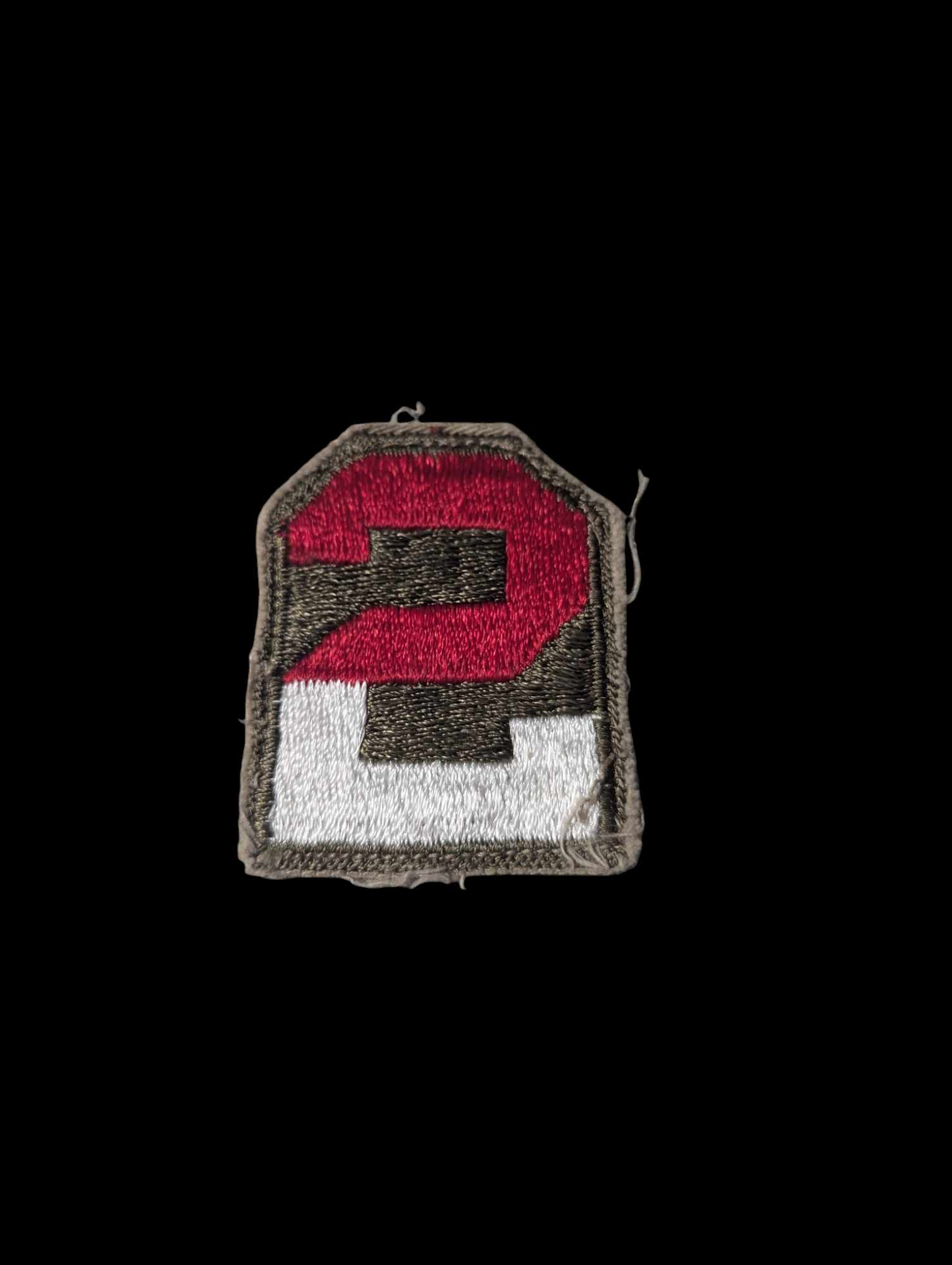 militaria : Patch 2e armée US ww2 / Patch 2nd army US ww2