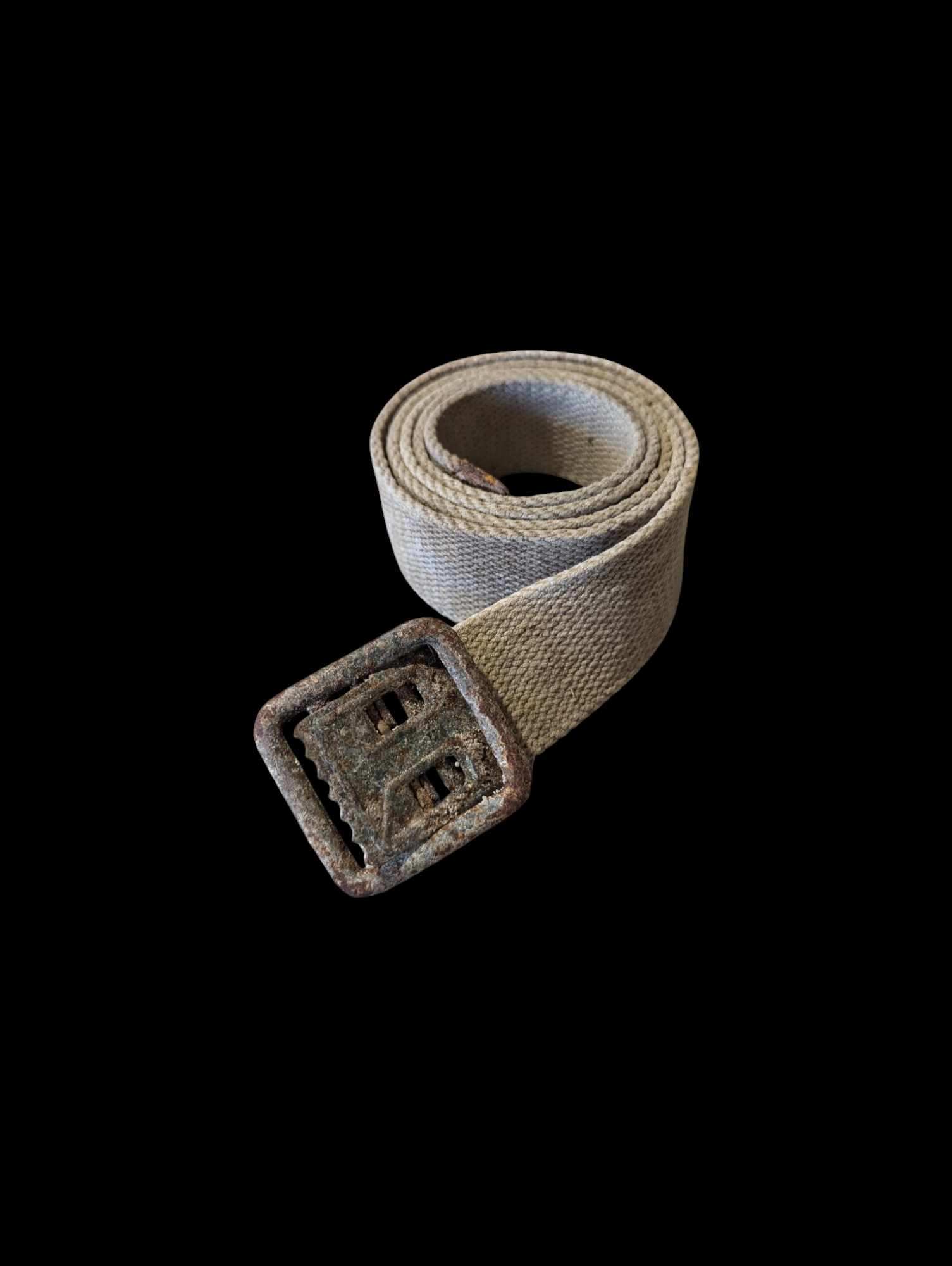 militaria : Ceinture pantalon US ww2 / US WW2 trouser belt