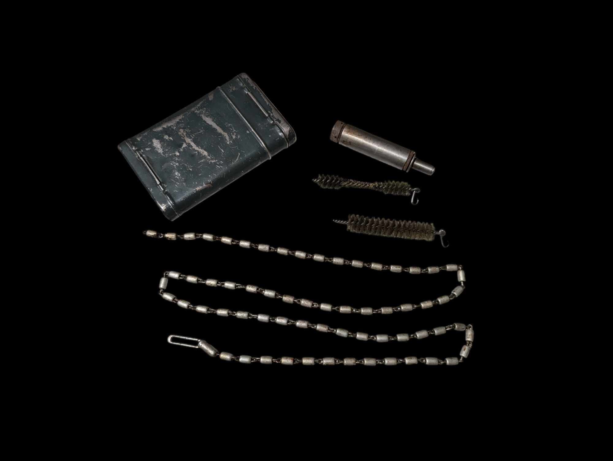 militaria : kit de nettoyage fusil RG34 / ww2 german rifle cleaning kit