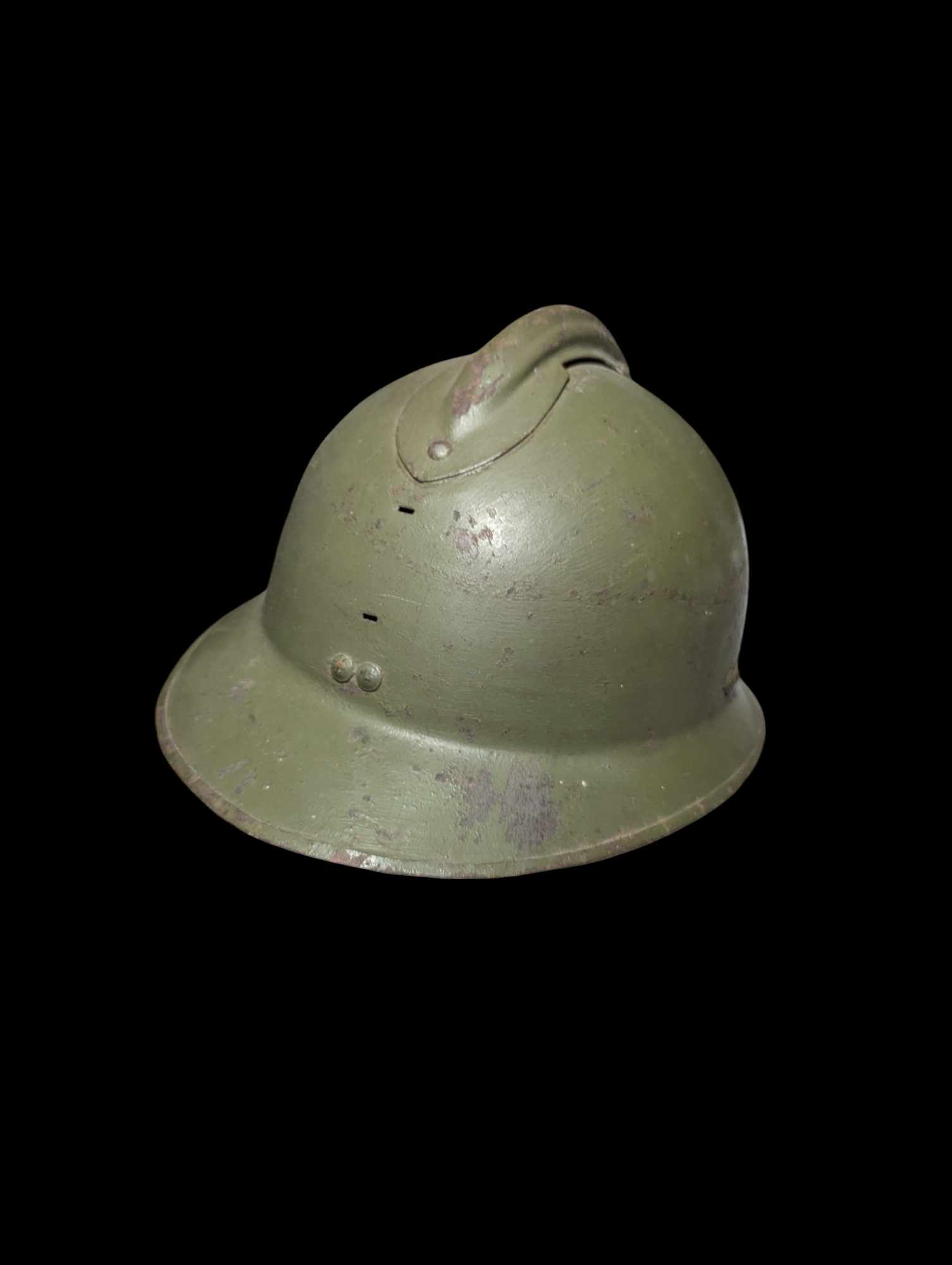 militaria : Coque casque Adrian m26 / French ww2 helmet shell