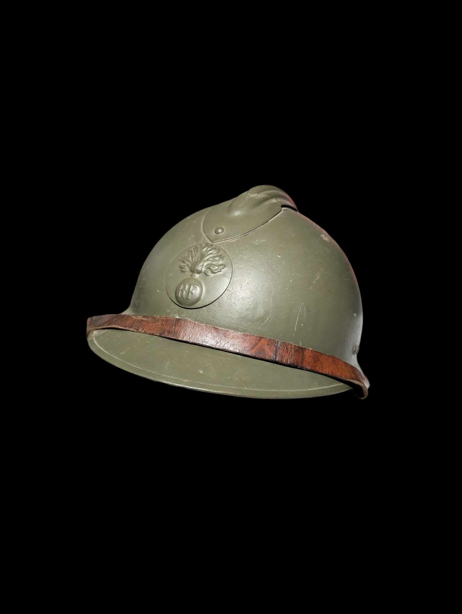 militaria : Casque Adrian m26 infanterie / French ww2 helmet