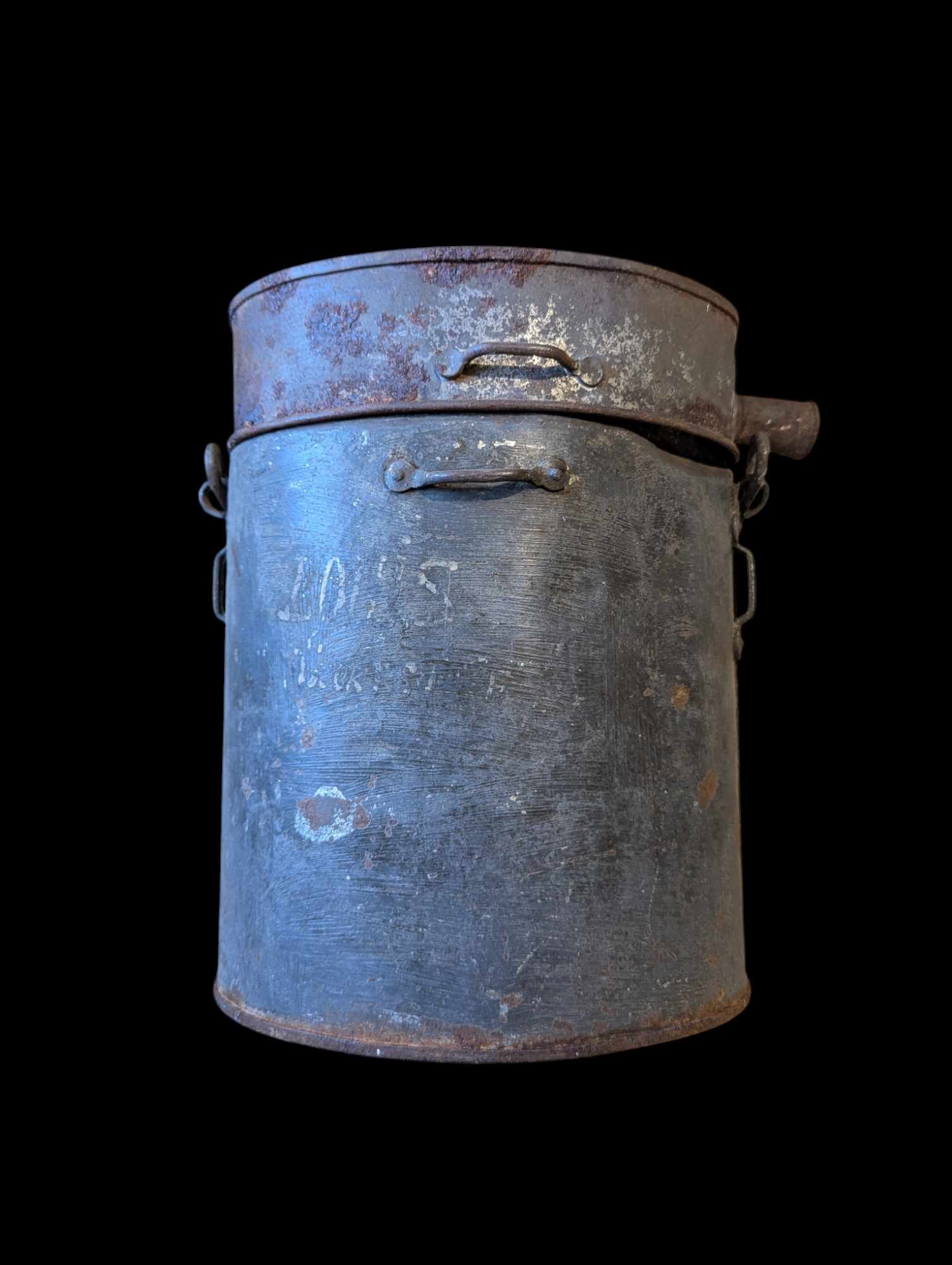 militaria : Bouthéon Français Bleu Horizon / ww1 french collective canteen