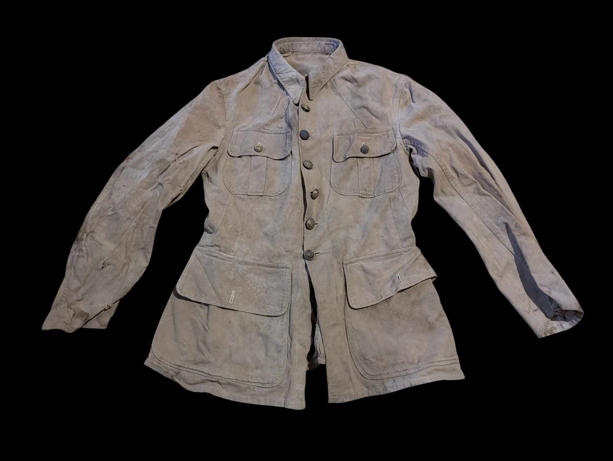 militaria : Vareuse m39 été coloniale / french ww2 M39 colonial summer jacket