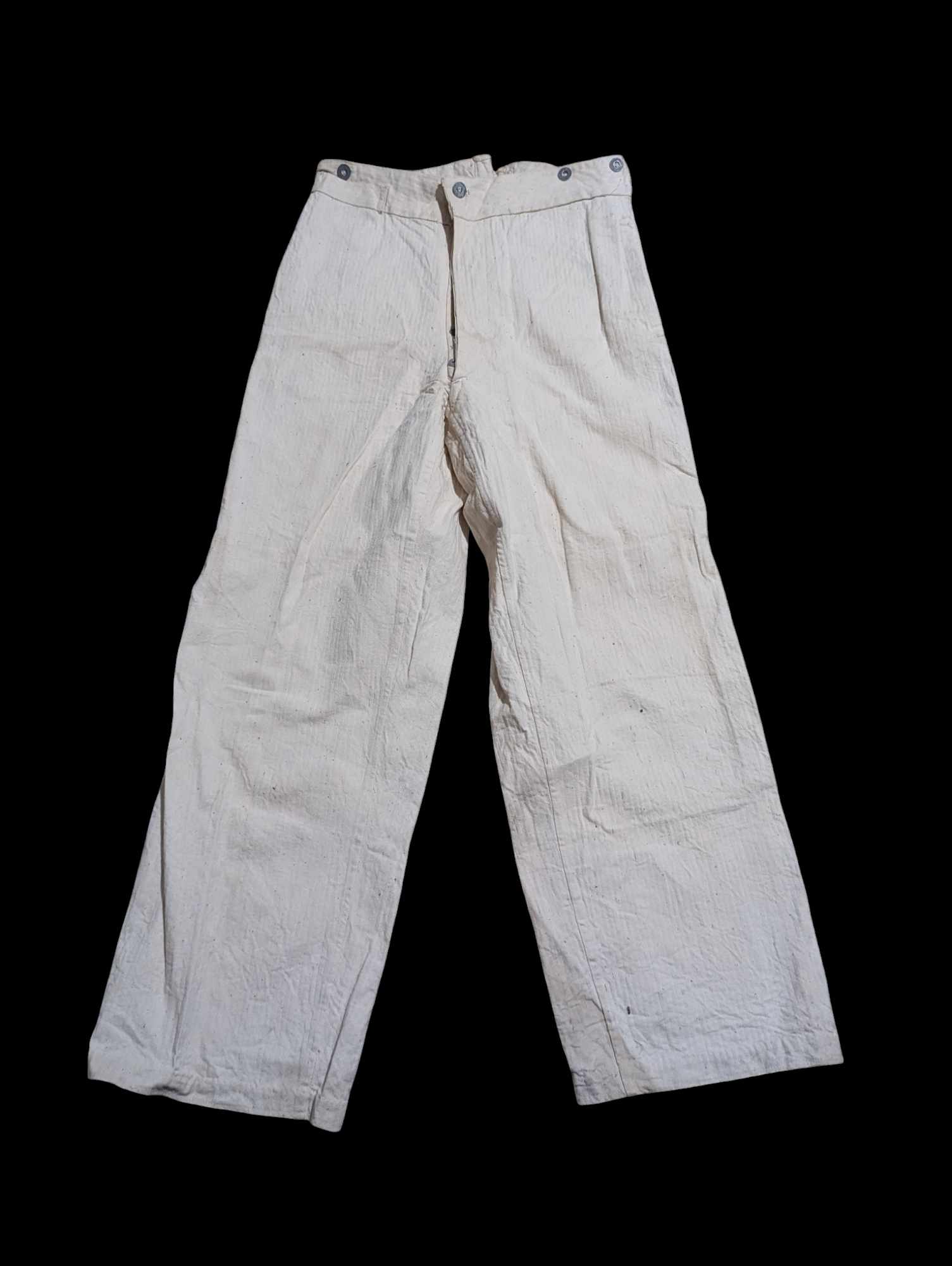 militaria : Pantalon bourgeron corvée ww1 / French ww1 chore pants